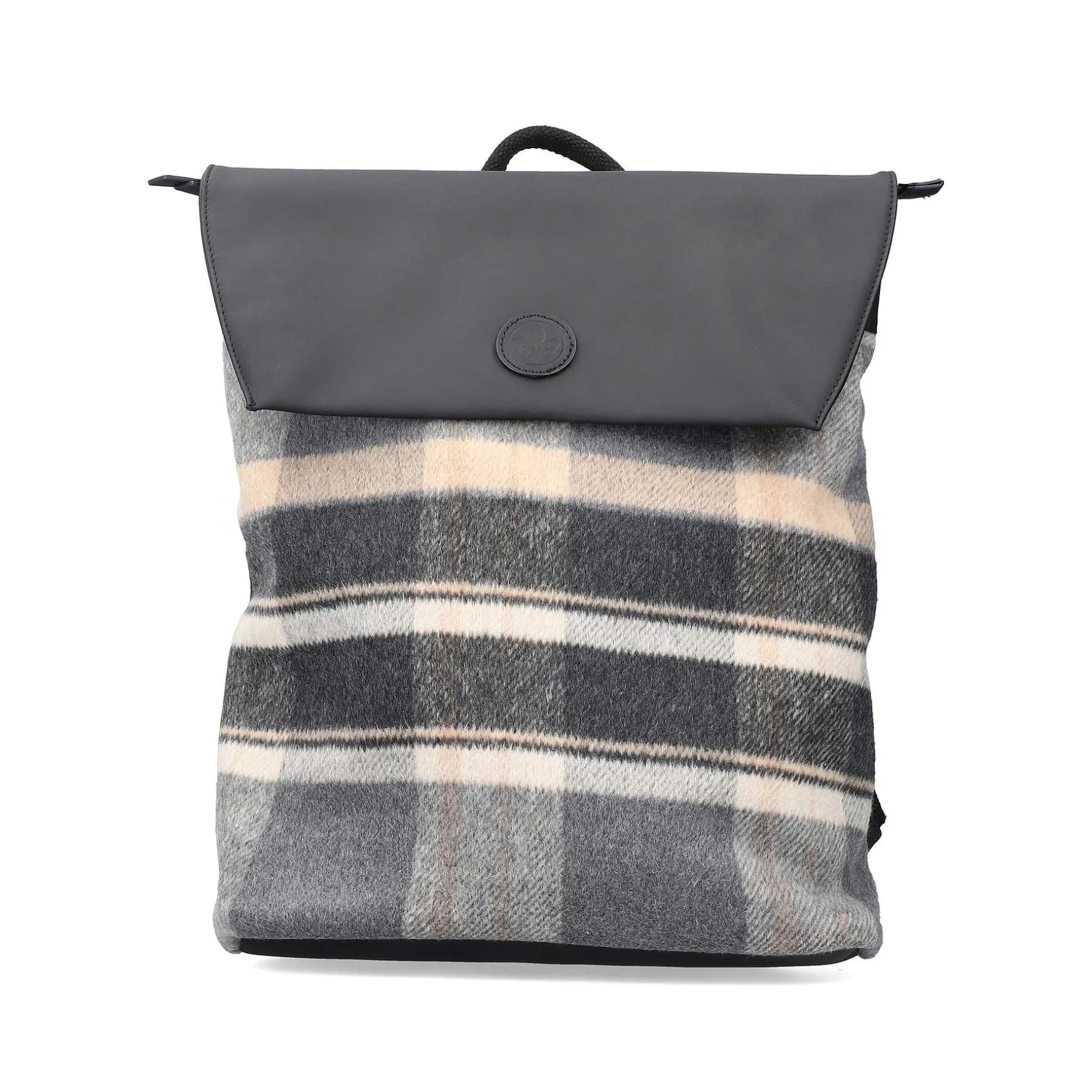 Rieker | Backpack Black And Light Beige