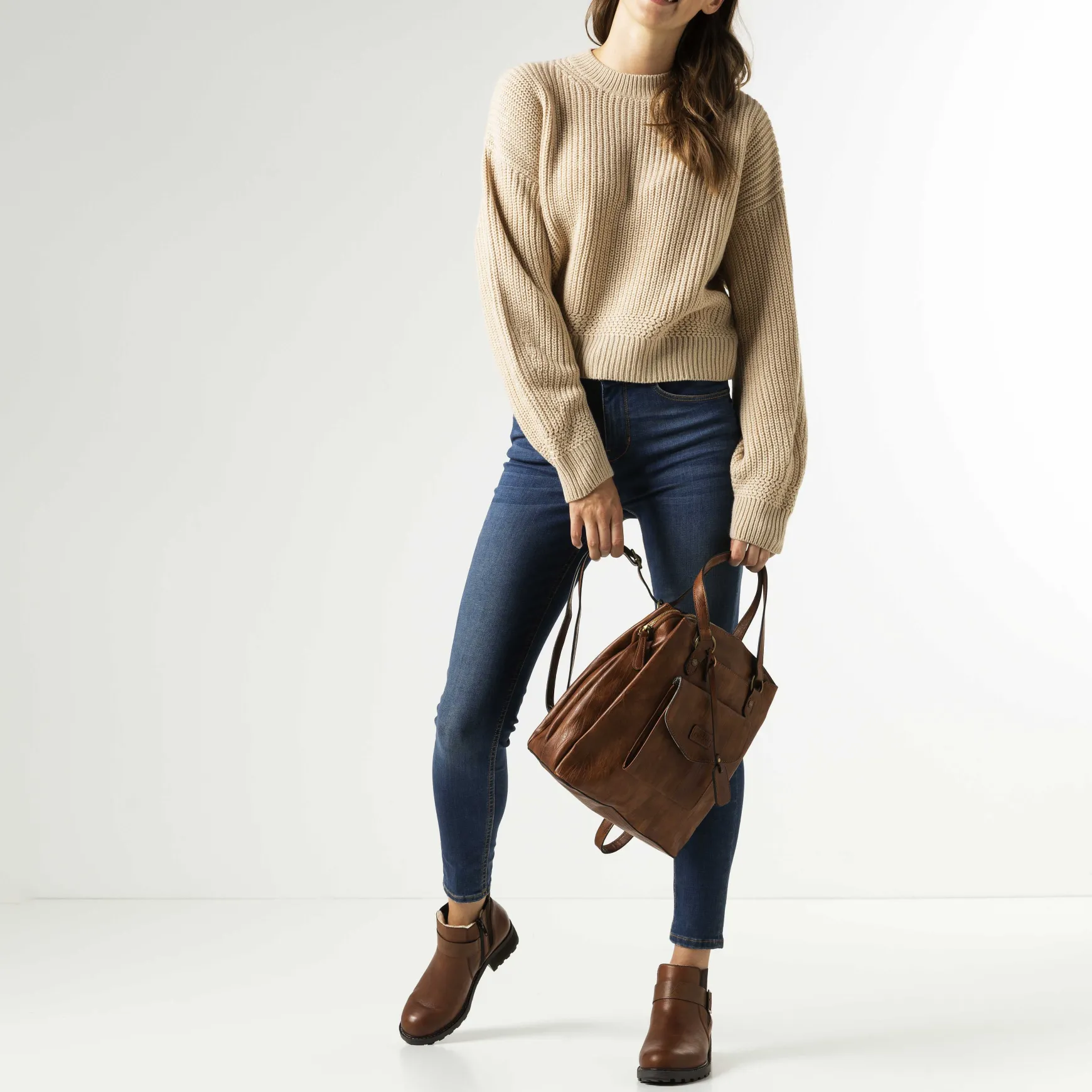 Rieker | Backpack Coffee Brown