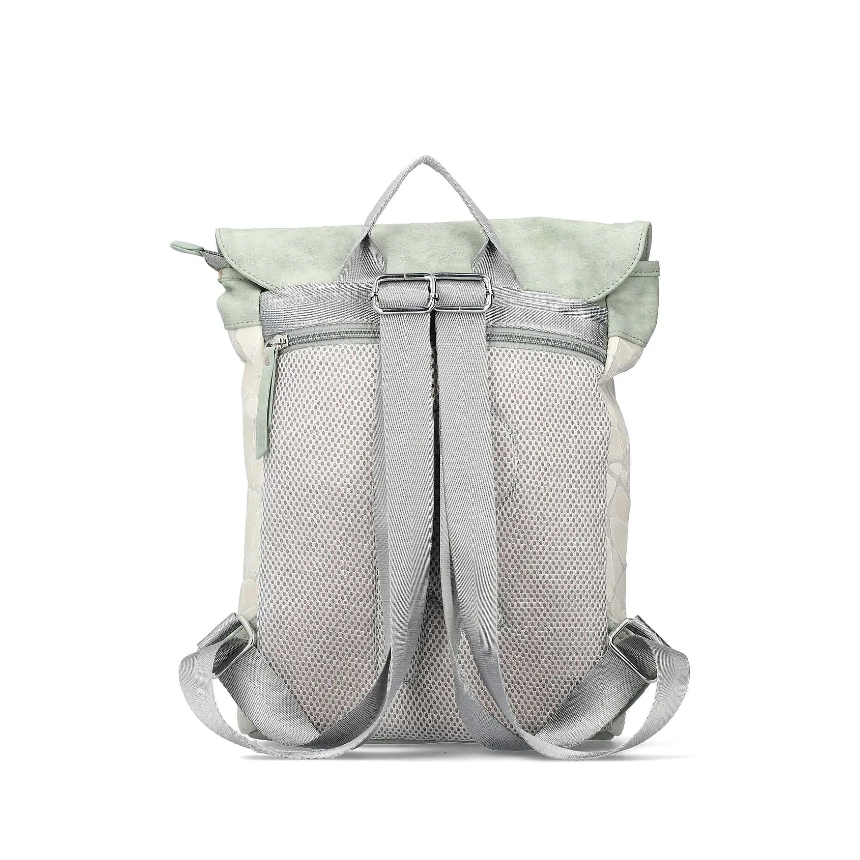 Rieker | Backpack Cream White-Mint Green