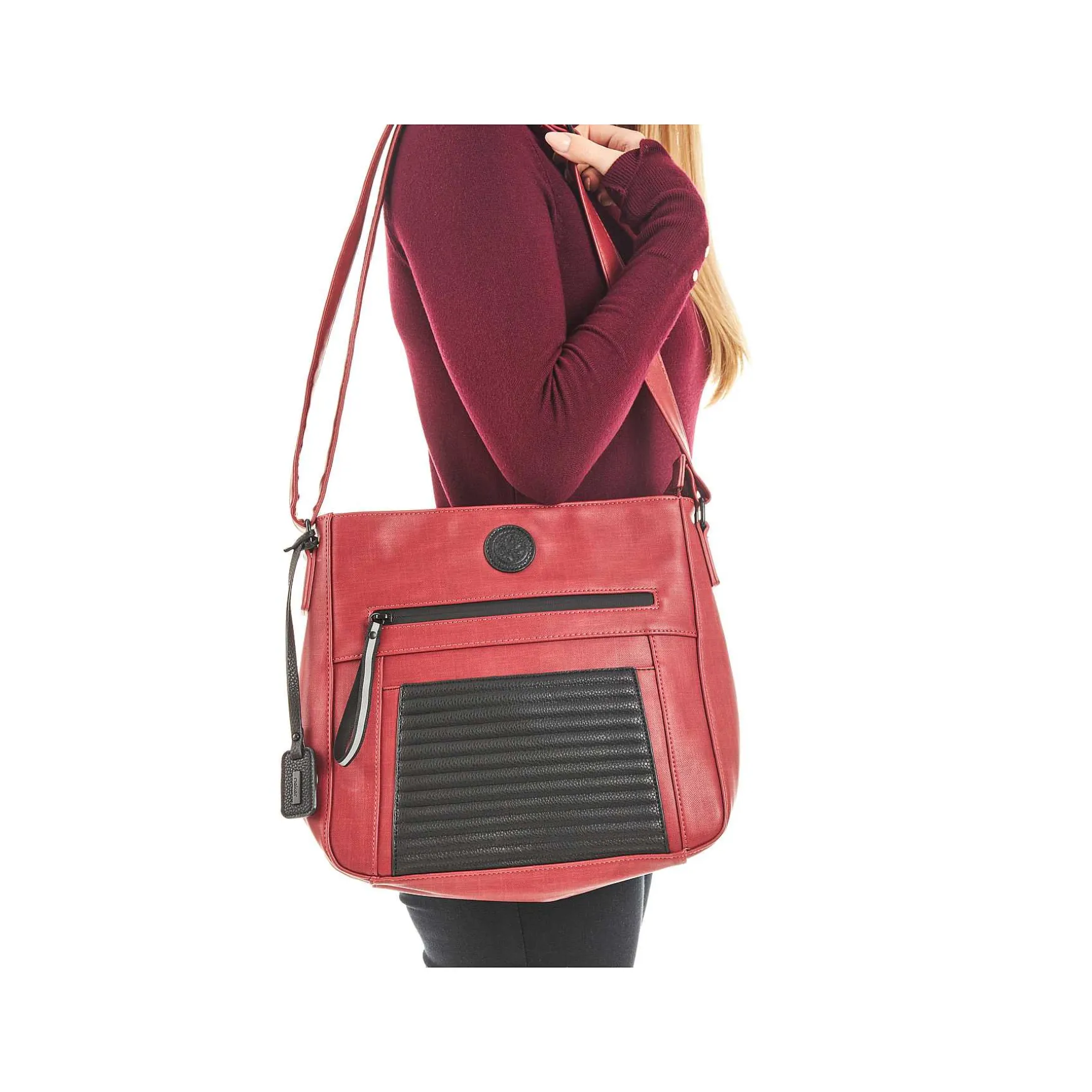 Rieker | Handbag Fire Red-Black