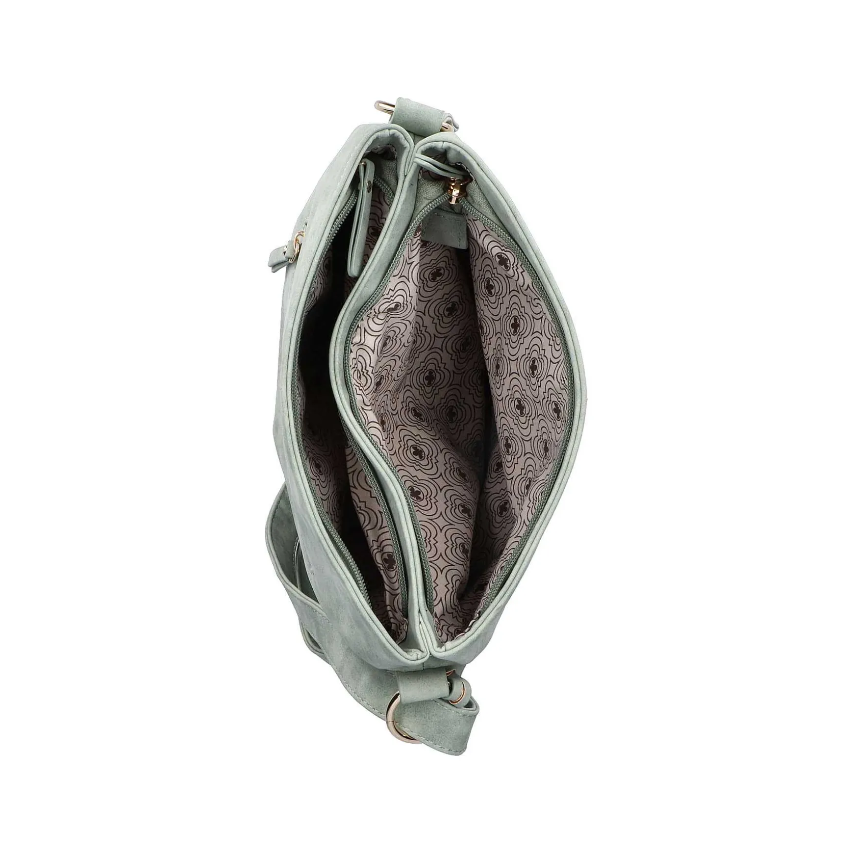 Rieker | Shoulder Bag Mint Green-Light Beige
