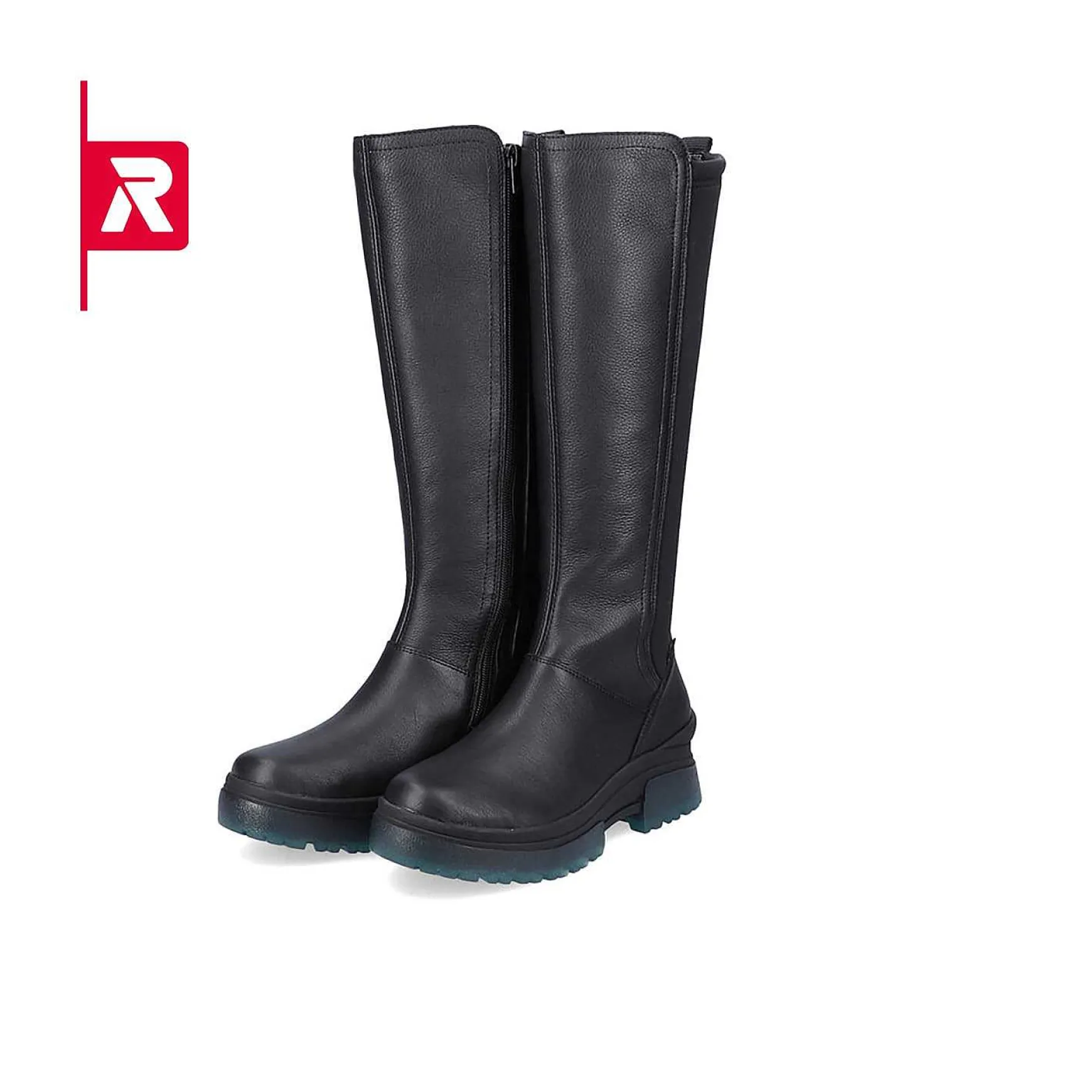 Rieker Evolution Women'S High-Shaft Boots Midnight Black