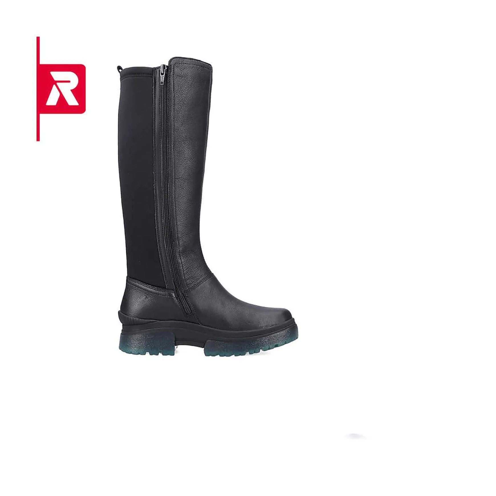 Rieker Evolution Women'S High-Shaft Boots Midnight Black
