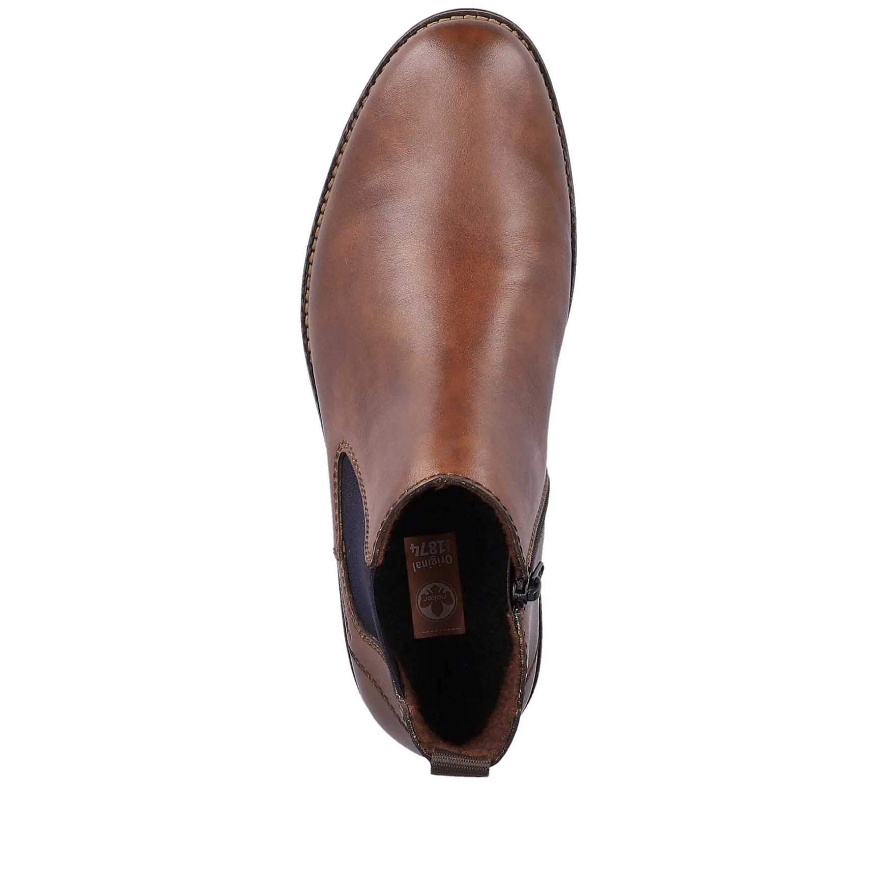 Rieker Men'S Chelsea Boots Nut Brown-Black