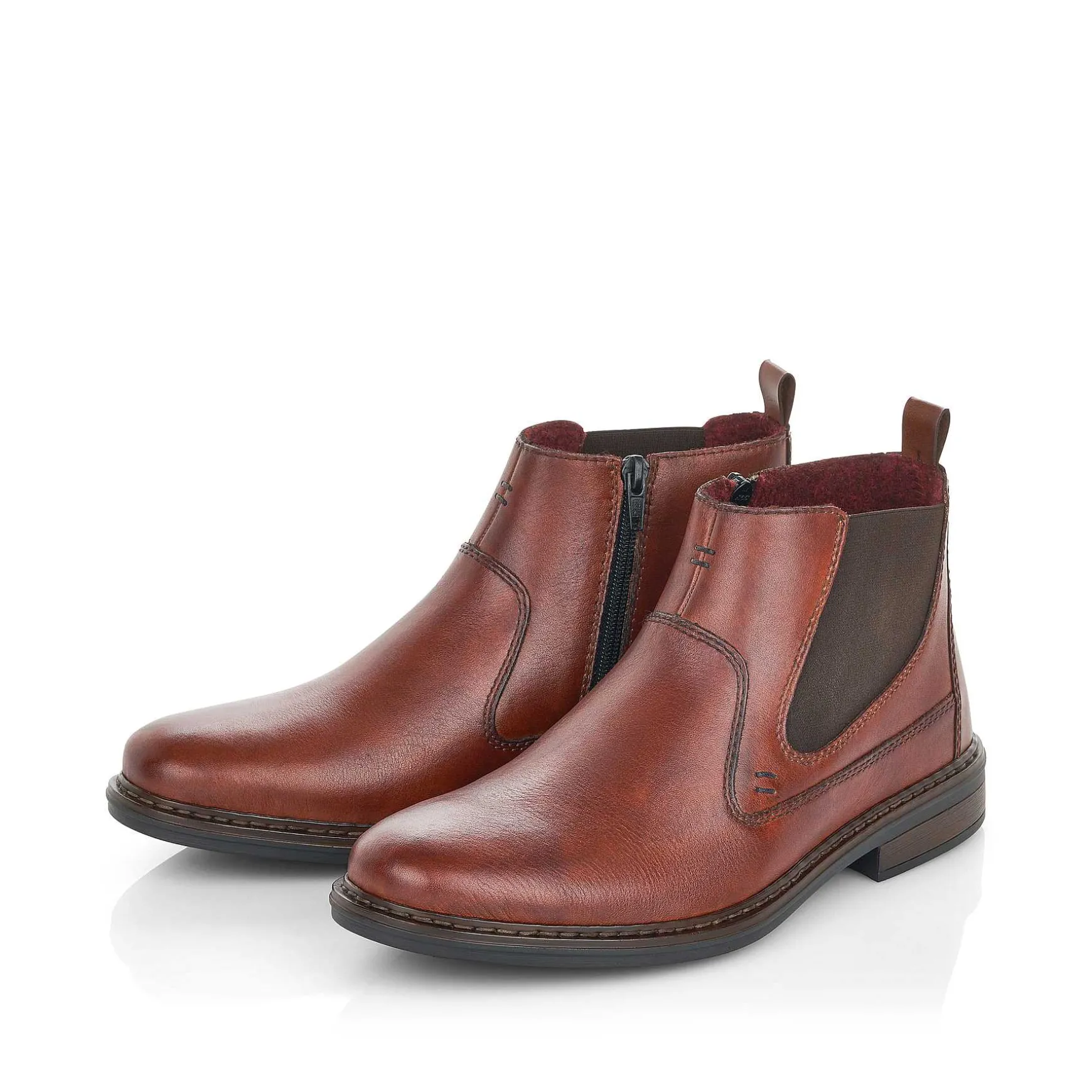 Rieker Men'S Chelsea Boots Coffee Brown