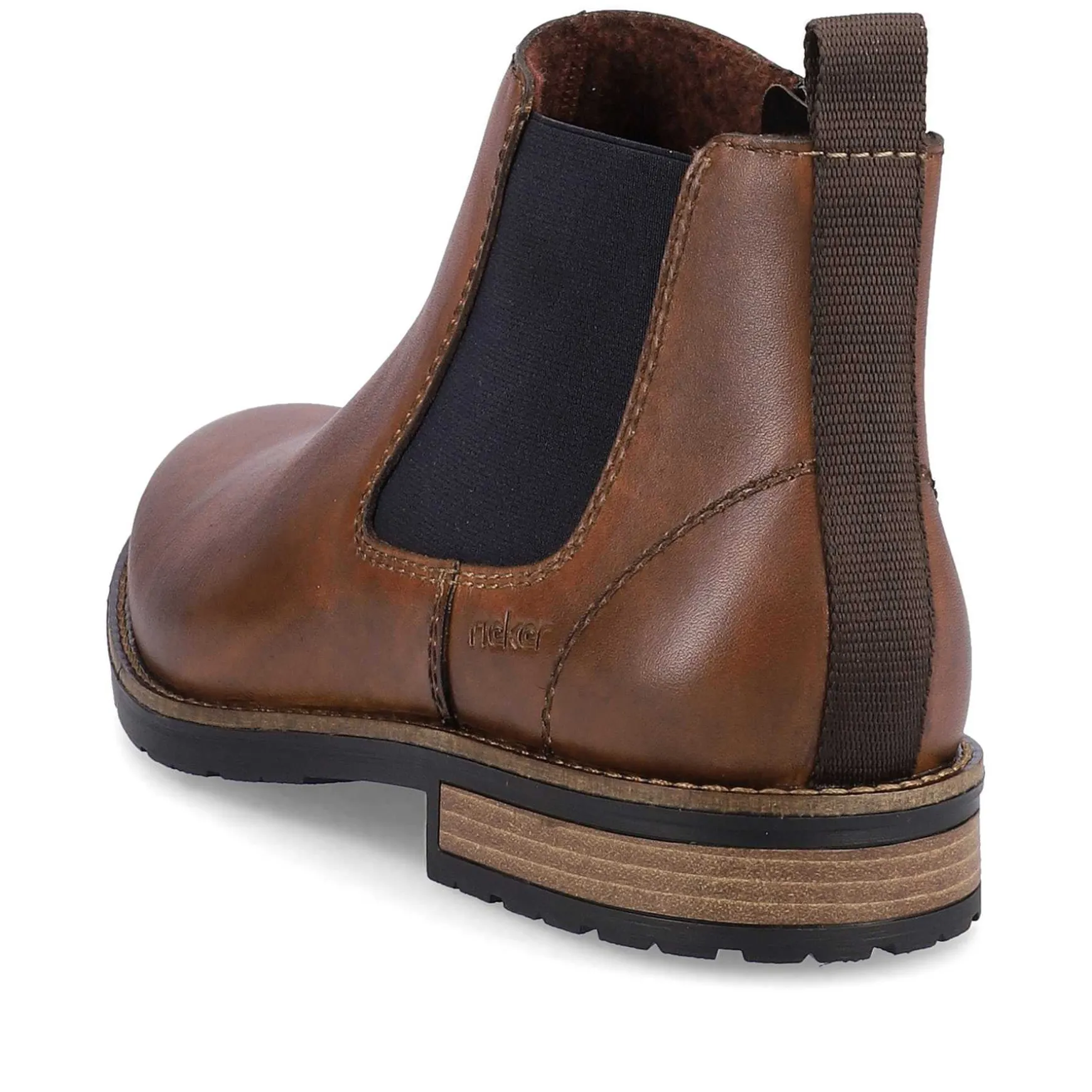 Rieker Men'S Chelsea Boots Nut Brown-Black