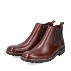 Rieker Men'S Chelsea Boots Chestnut Brown