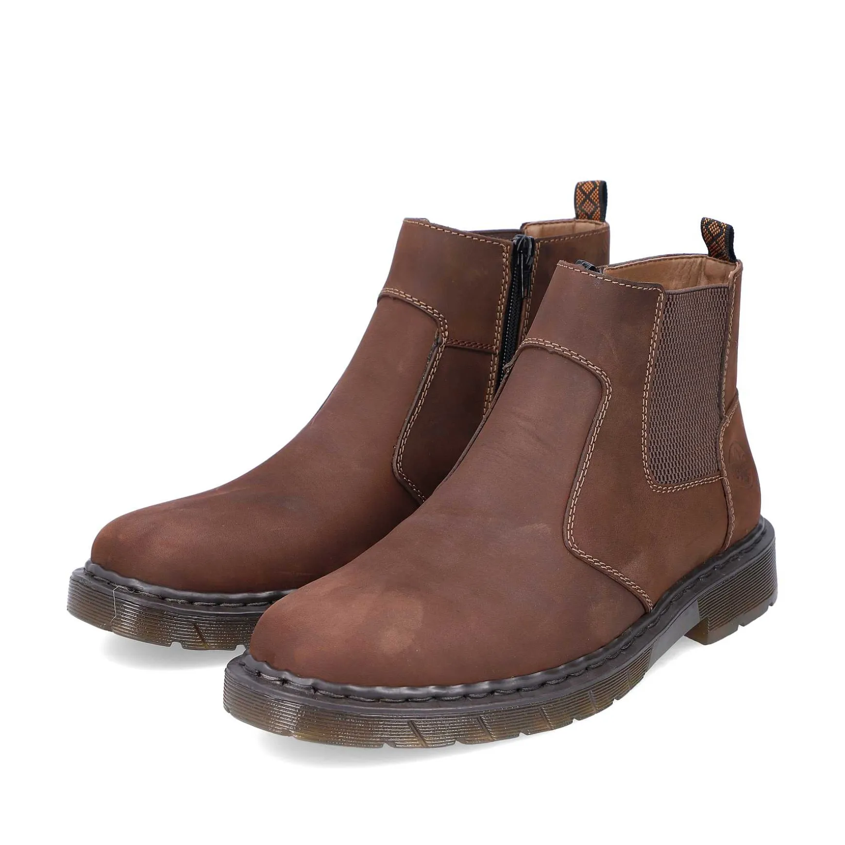 Rieker Men'S Chelsea Boots Nougat Brown