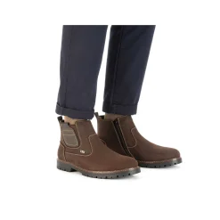 Rieker Men'S Chelsea Boots Forest Brown