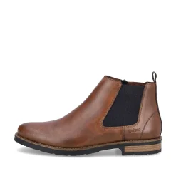 Rieker Men'S Chelsea Boots Nut Brown-Black