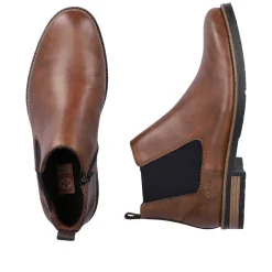Rieker Men'S Chelsea Boots Nut Brown-Black