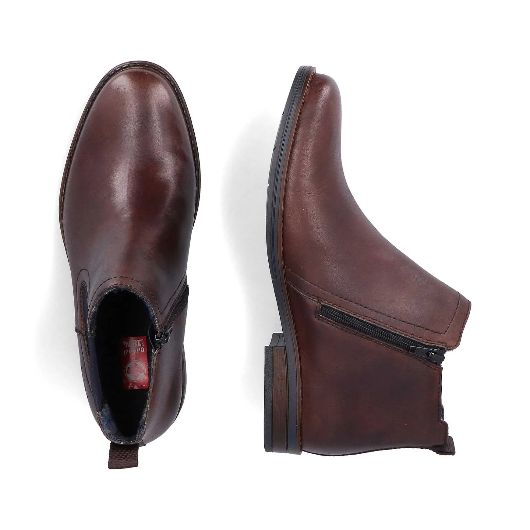 Rieker Men'S Chelsea Boots Chestnut Brown