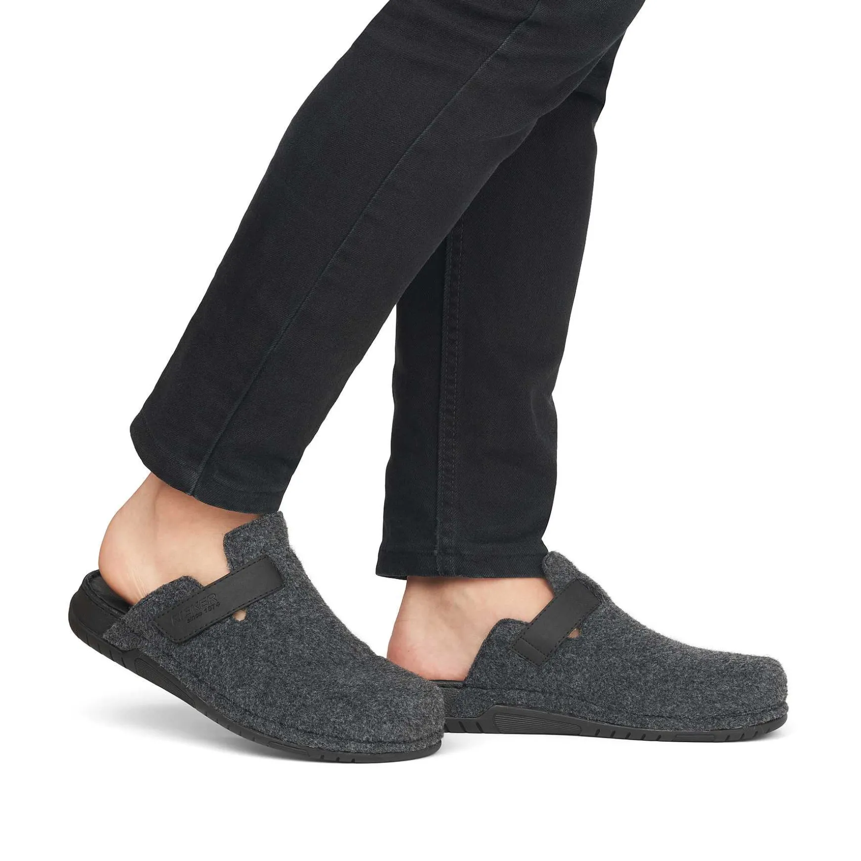 Rieker Men'S Clogs Granite Grey