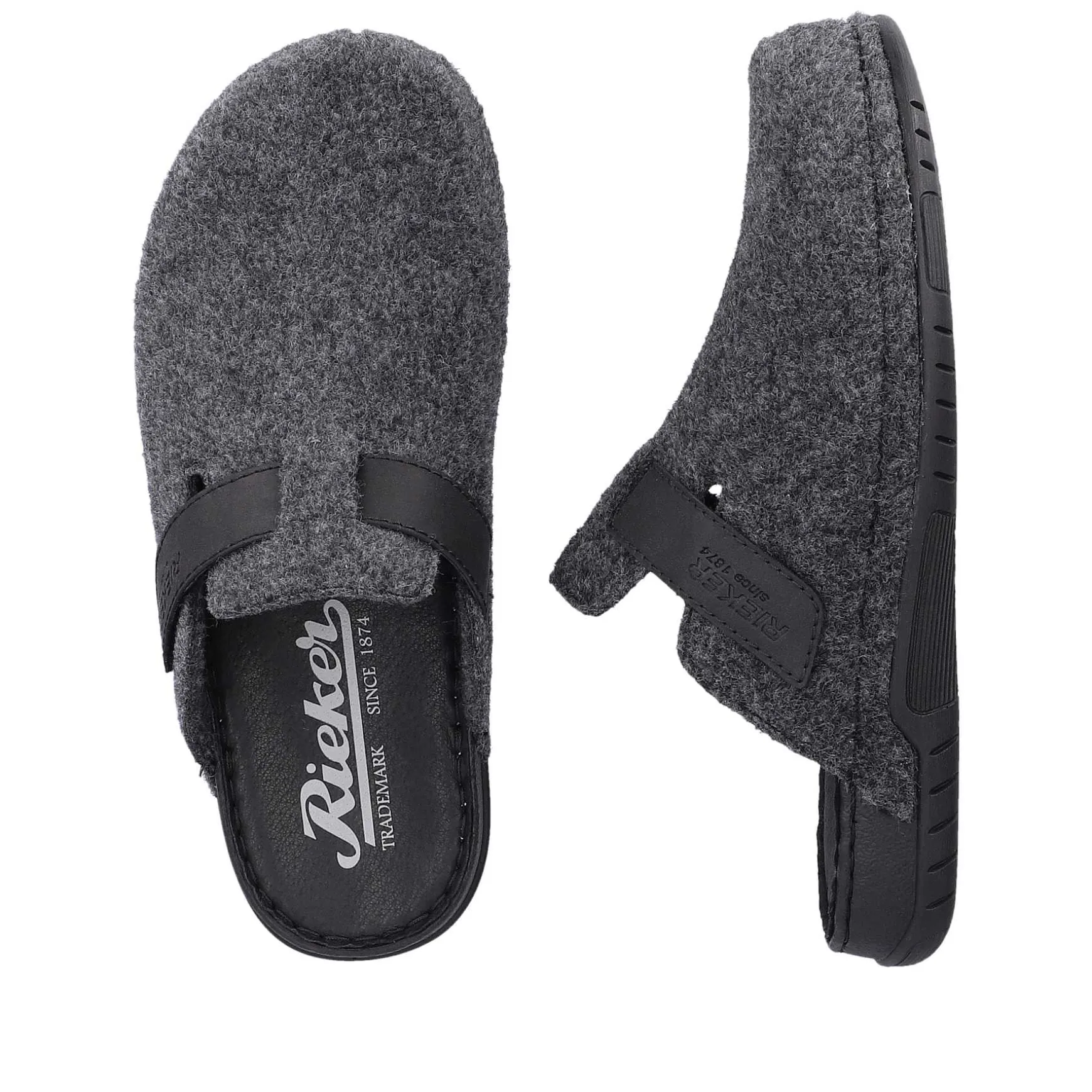 Rieker Men'S Clogs Granite Grey