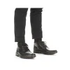 Rieker Men'S Corded Boots, Glossy Black