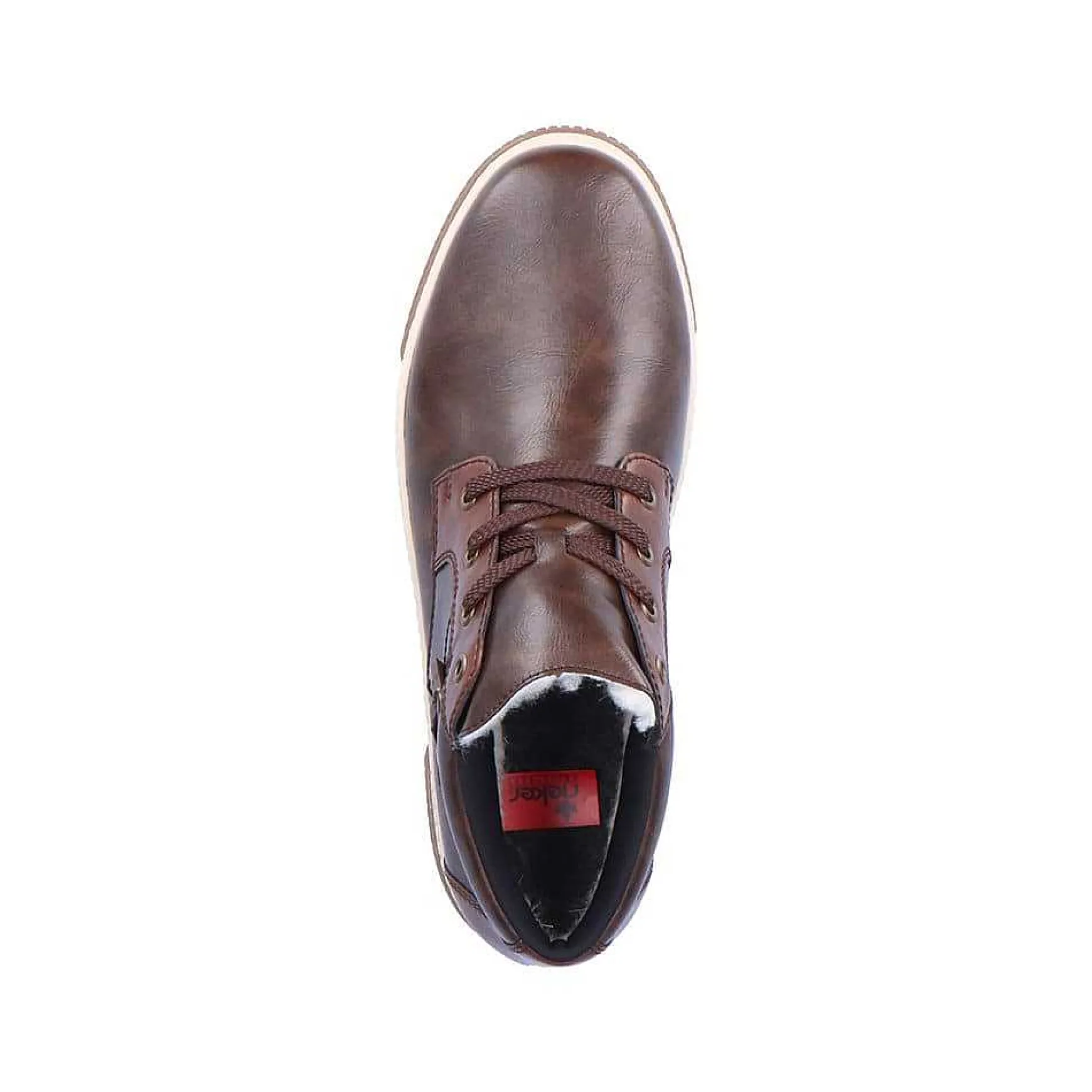 Rieker Men'S Corded Boots Coffee Brown
