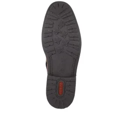 Rieker Men'S Corded Boots Chocolate Brown