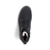Rieker Men'S Corded Boots Asphalt Black