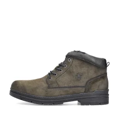 Rieker Men'S Corded Boots, Khaki Green
