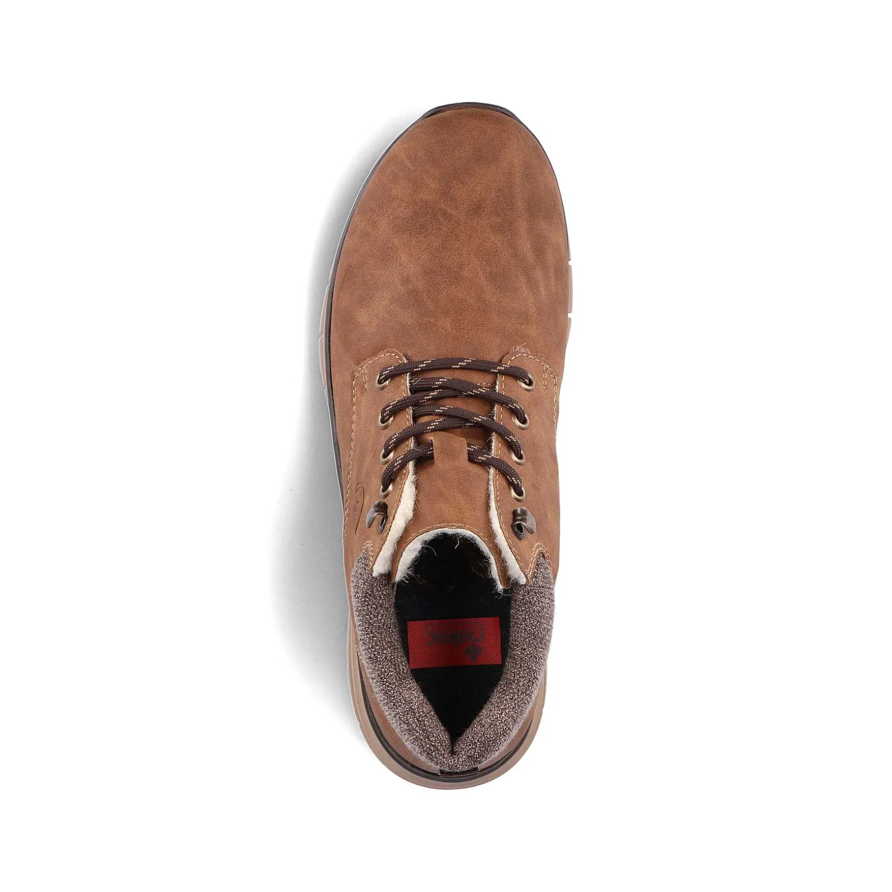 Rieker Men'S Corded Boots Cinnamon Brown