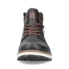 Rieker Men'S Corded Boots Night Black