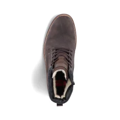 Rieker Men'S Corded Boots, Nut Brown
