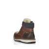 Rieker Men'S Corded Boots Chestnut Brown