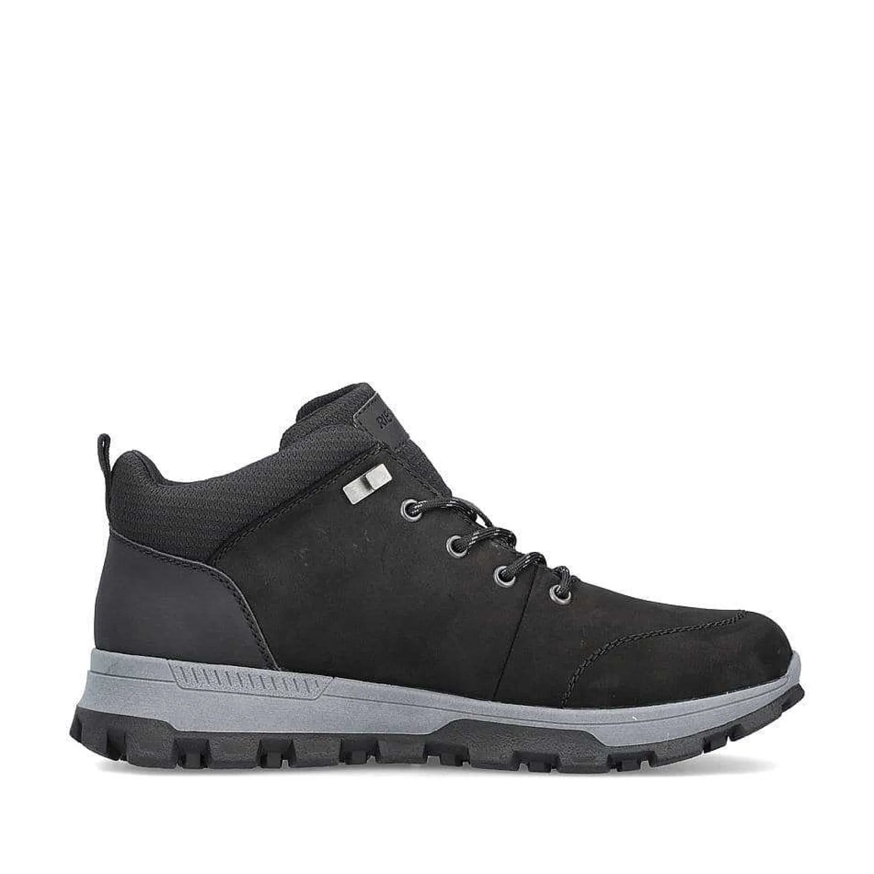 Rieker Men'S Corded Boots Asphalt Black