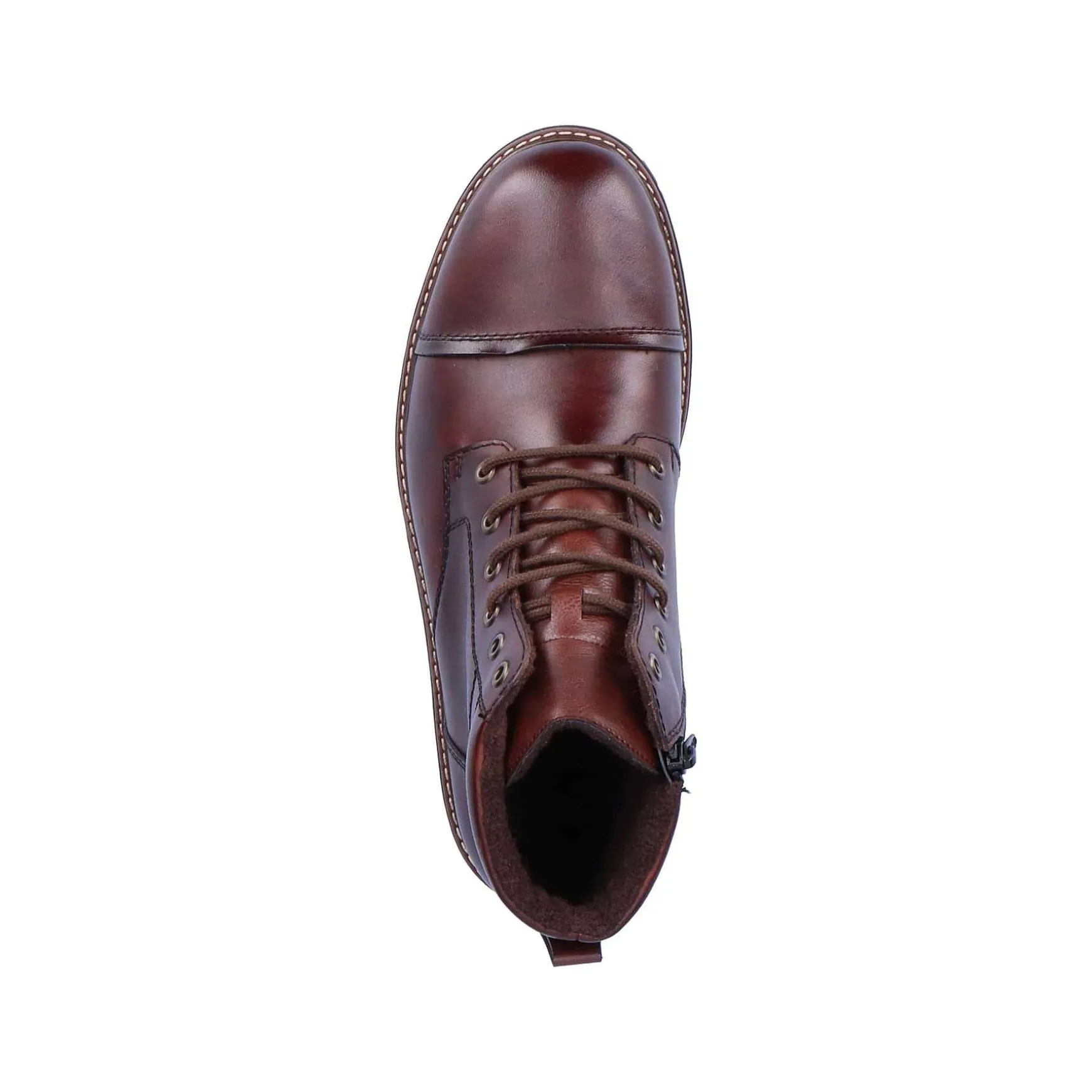 Rieker Men'S Corded Boots, Nut Brown