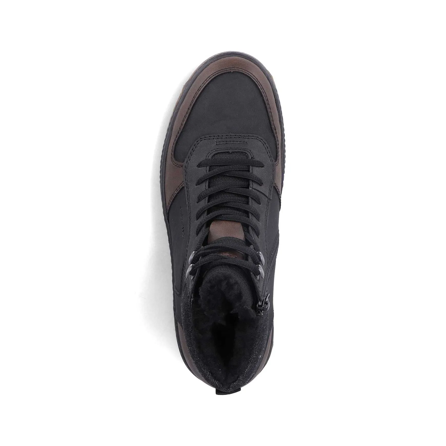 Rieker Men'S Corded Boots Asphalt Black