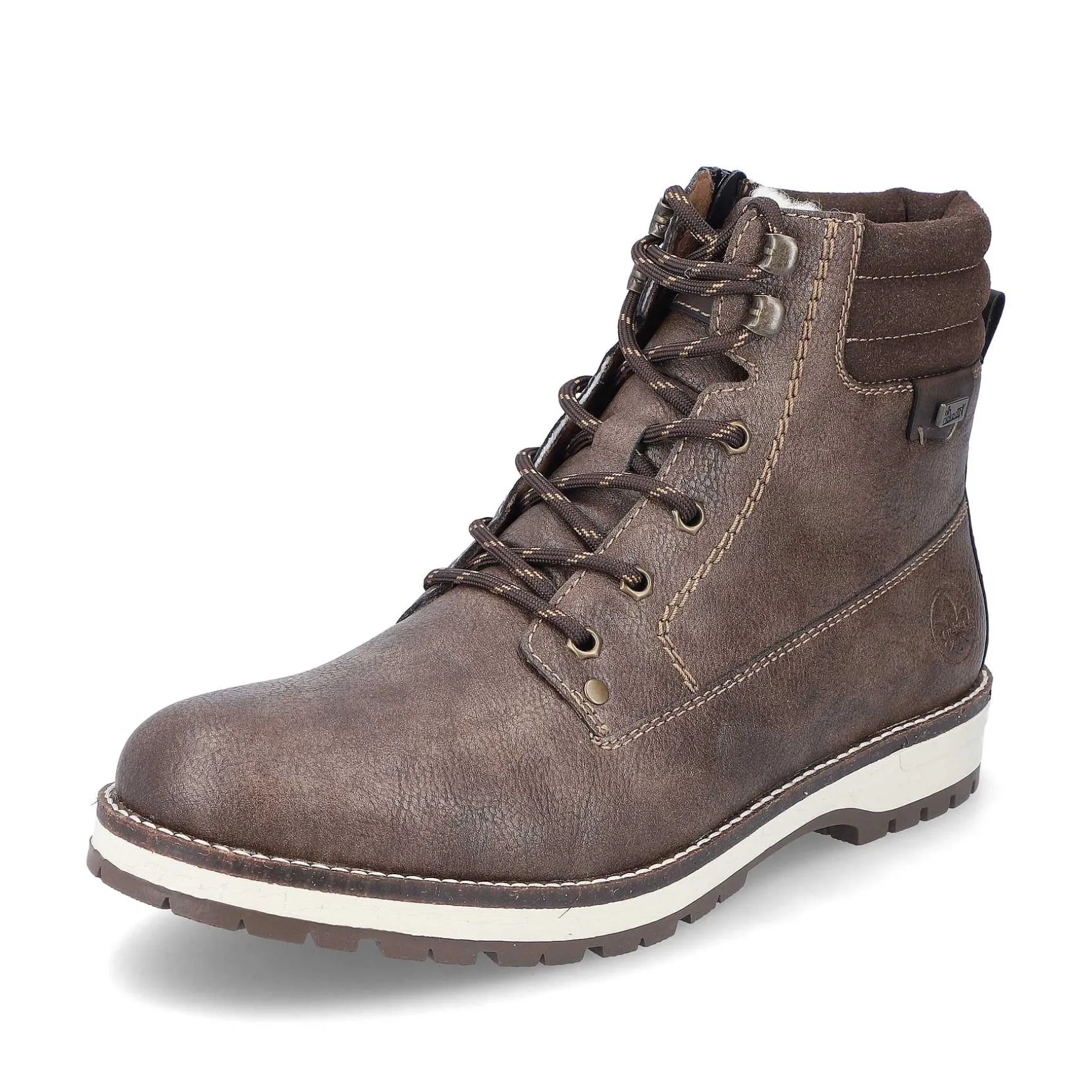 Rieker Men'S Corded Boots Tobacco Brown