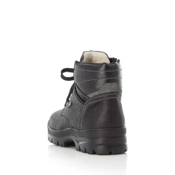 Rieker Men'S Corded Boots Deep Black