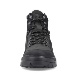 Rieker Men'S Corded Boots Asphalt Black