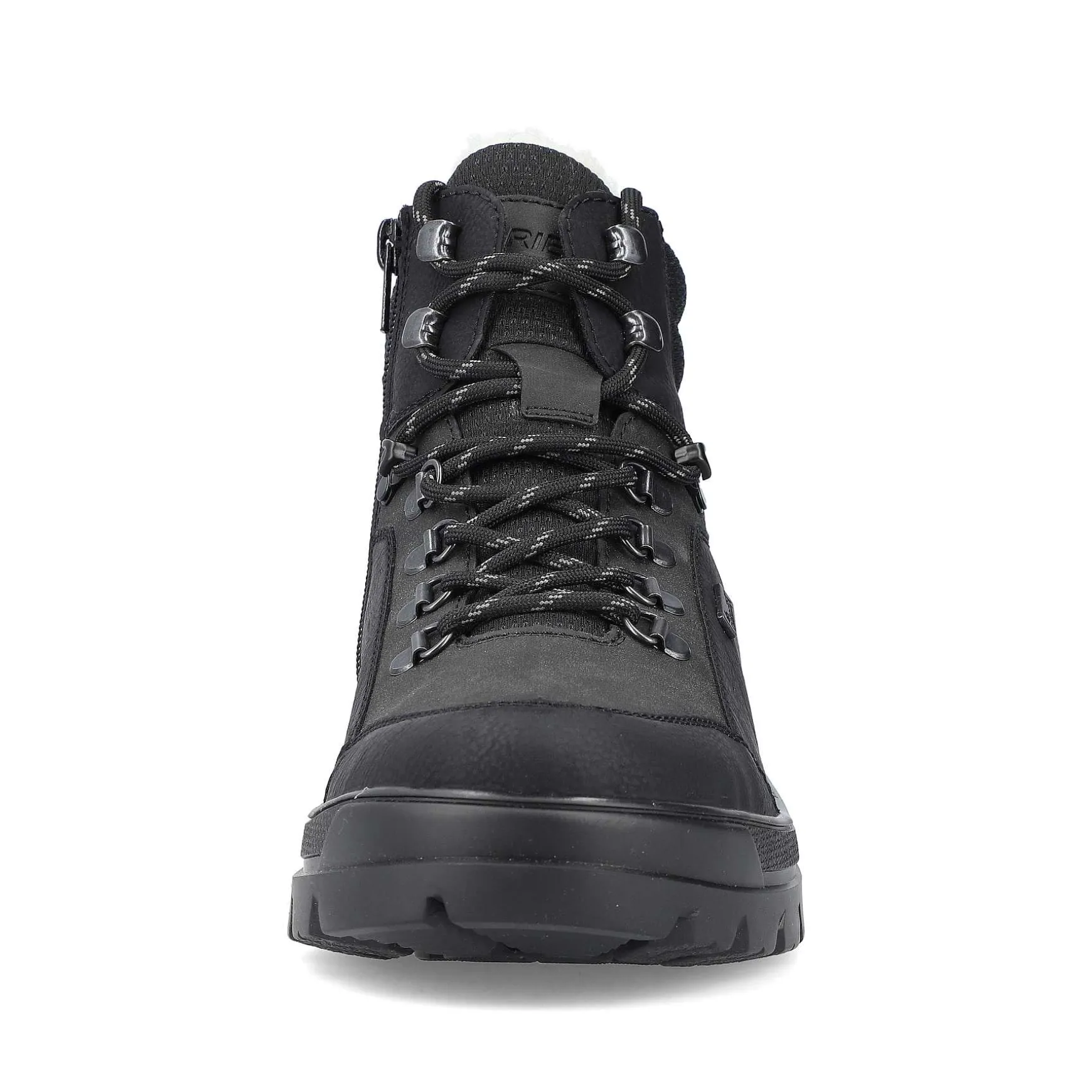 Rieker Men'S Corded Boots Asphalt Black