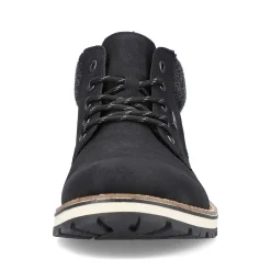 Rieker Men'S Corded Boots Urban Black