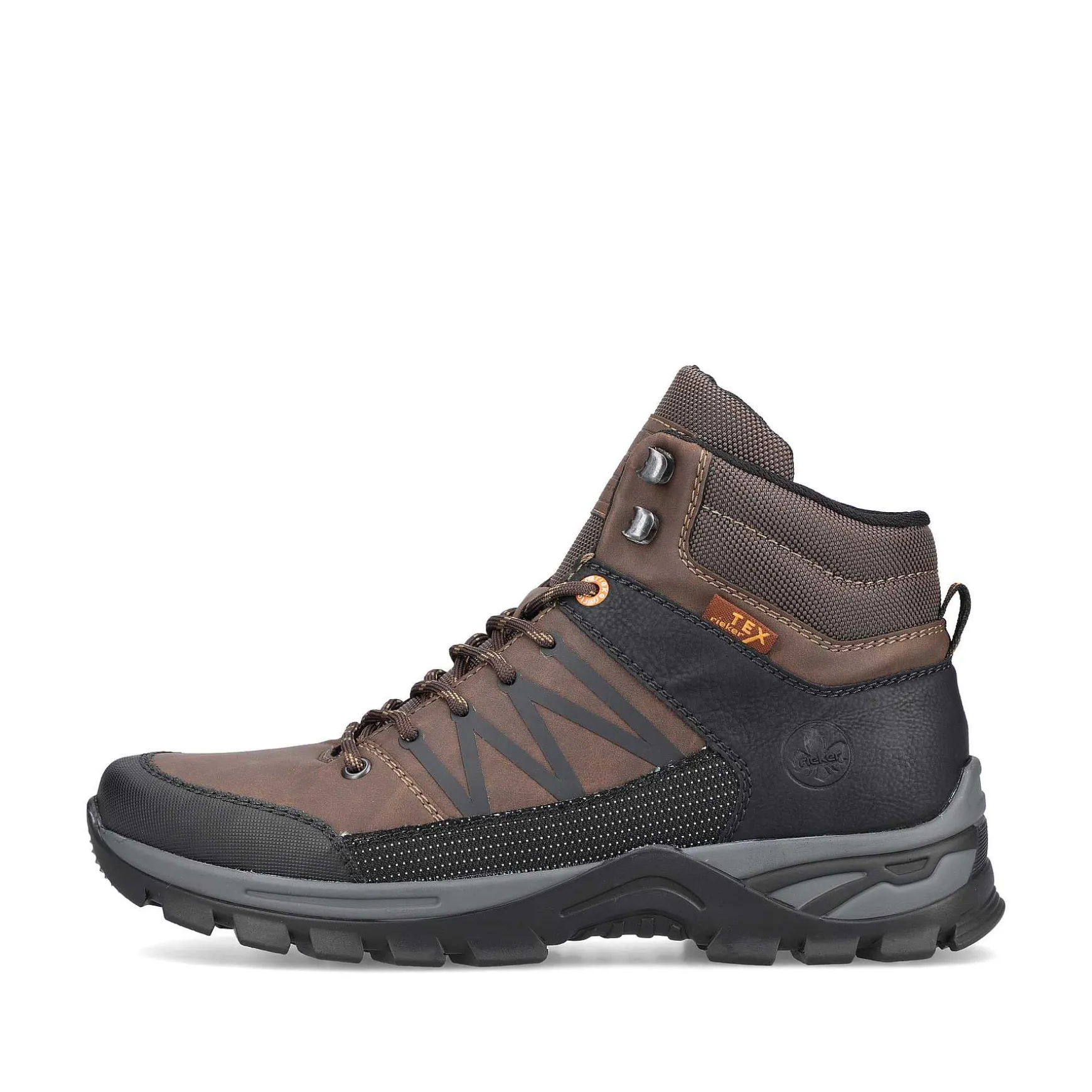 Rieker Men'S Corded Boots, Nut Brown