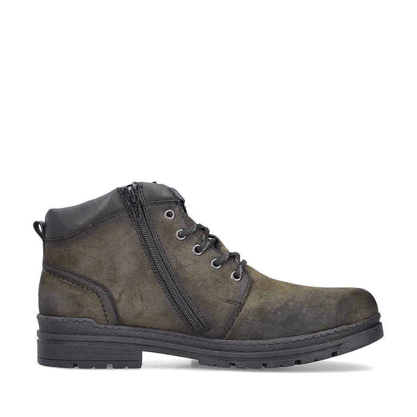 Rieker Men'S Corded Boots, Khaki Green