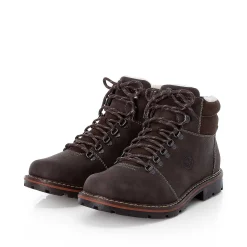 Rieker Men'S Corded Boots Tobacco Brown