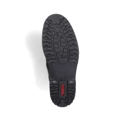 Rieker Men'S Corded Boots Asphalt Black
