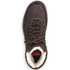 Rieker Men'S Corded Boots Tobacco Brown