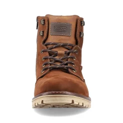 Rieker Men'S Corded Boots Nougat Brown