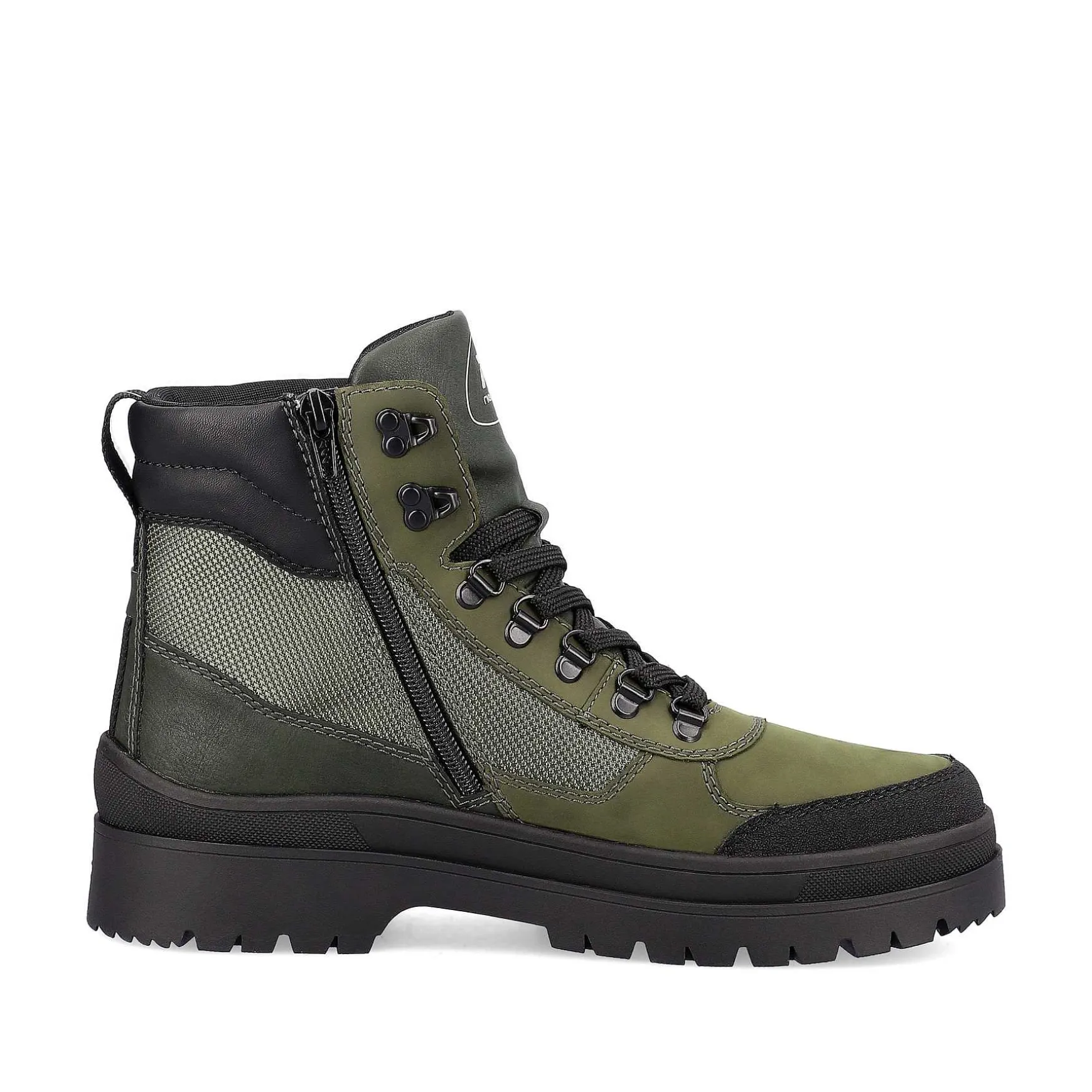 Rieker Men'S Corded Boots Khaki