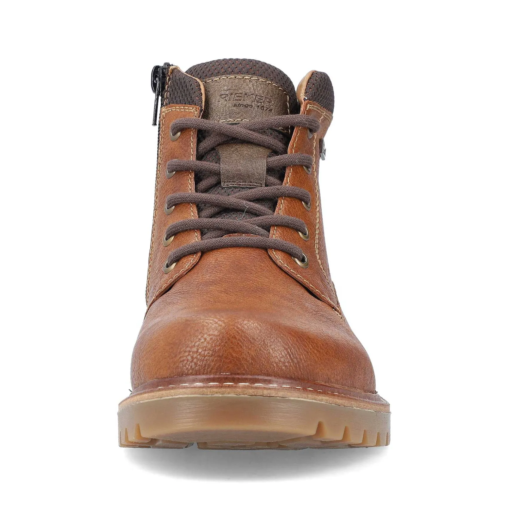 Rieker Men'S Corded Boots Nougat Brown