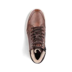 Rieker Men'S Corded Boots, Nut Brown