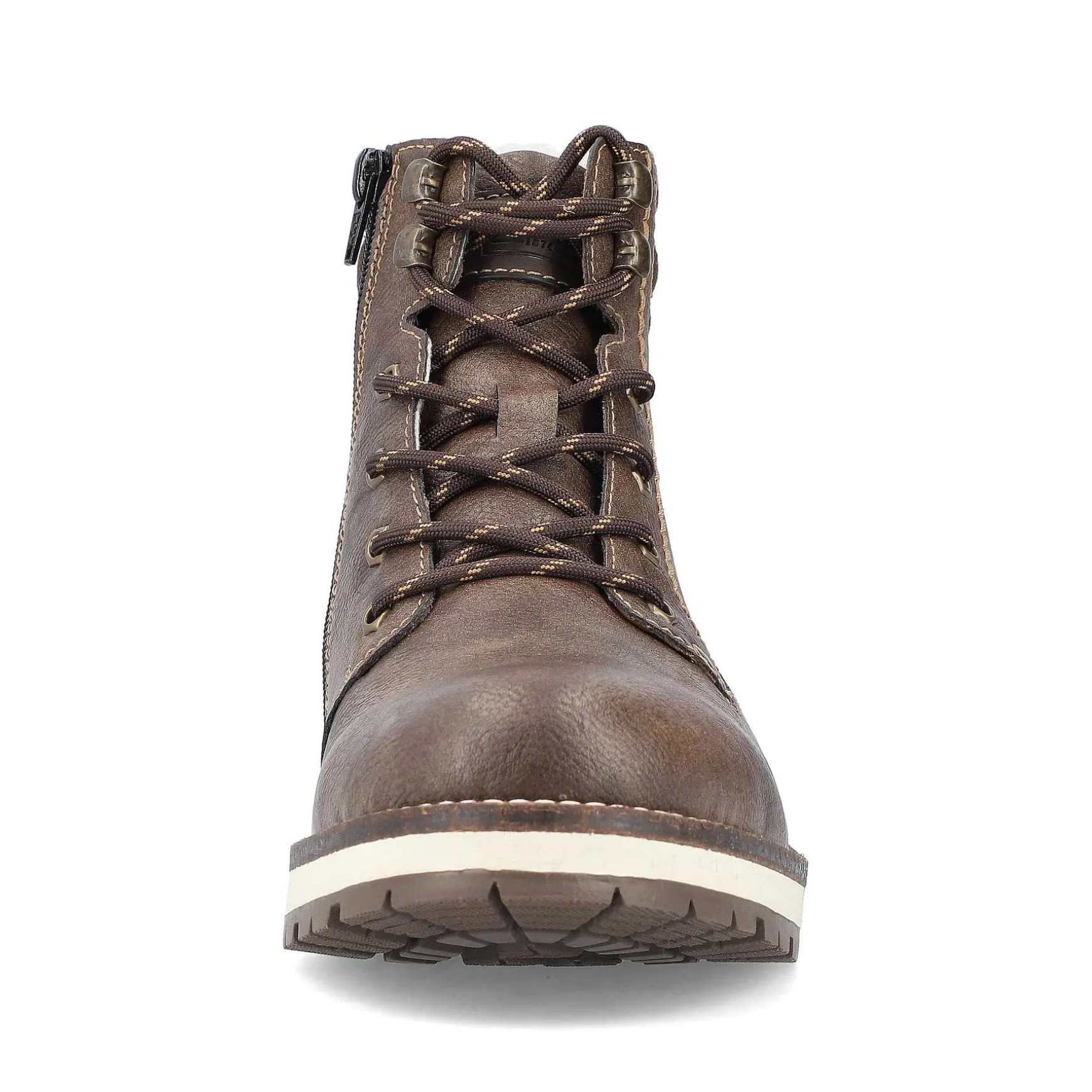 Rieker Men'S Corded Boots Tobacco Brown