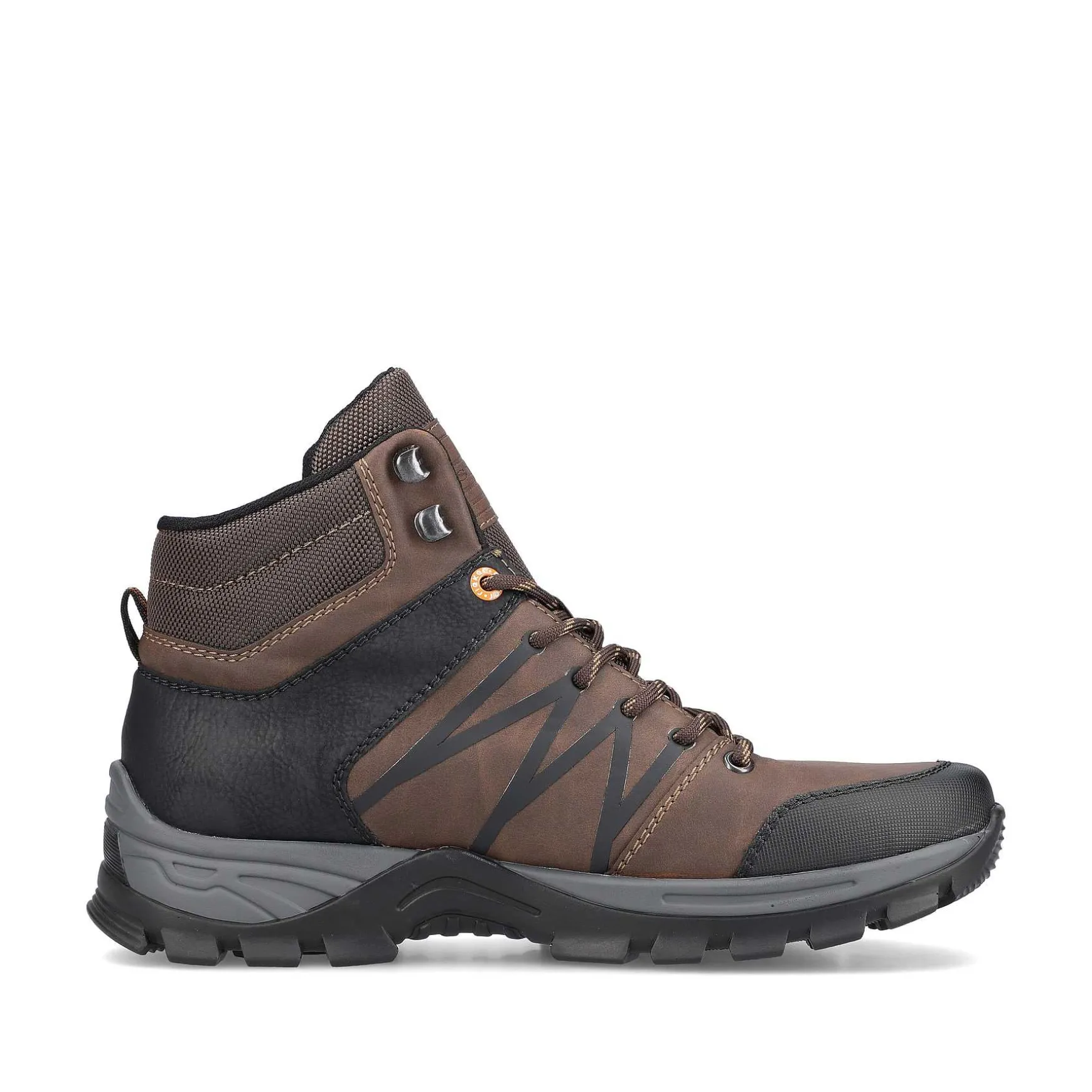 Rieker Men'S Corded Boots, Nut Brown