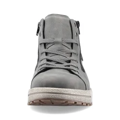 Rieker Men'S Corded Boots Moon Grey