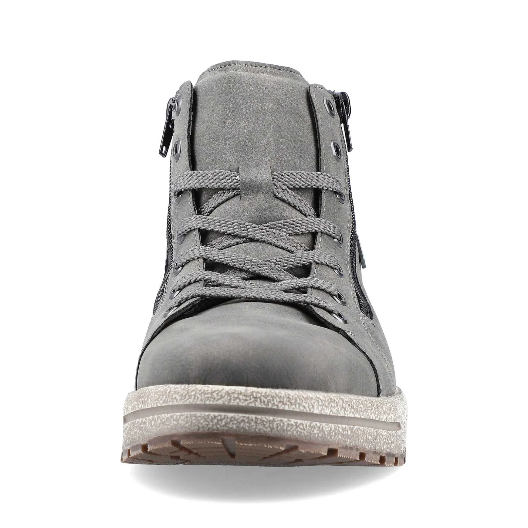 Rieker Men'S Corded Boots Moon Grey