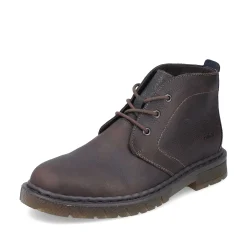 Rieker Men'S Corded Boots Dark Brown