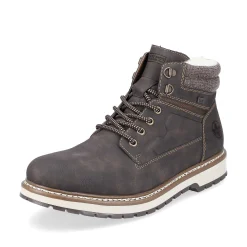 Rieker Men'S Laced Boots Espresso Brown